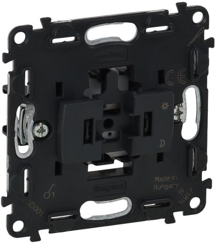 Выключатель кнопочный без накладки без рамки Legrand Valena In'matic 1-кл. фото Выключатель кнопочный без накладки без рамки Legrand Valena In'matic 1-кл. картинка